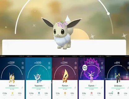 √ shiny eevee evolutions sylveon pokemon go name 122168-How 