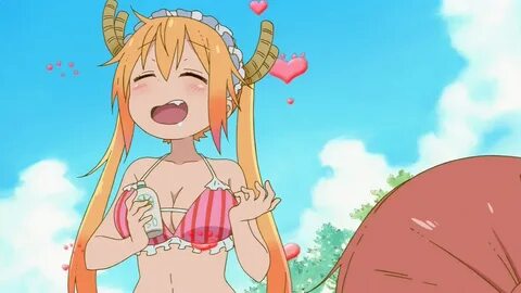 Maid Dragon Stacked With Bikini Antics - Sankaku Complex