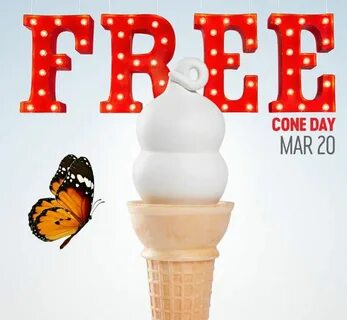 Dairy Queen is giving away free ice cream cone today to cele