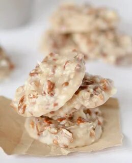 No Bake Coconut Pecan Praline Cookies - Confessions of a Coo