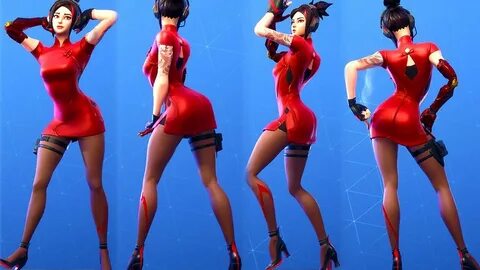 HIGH HEELS + SHORT DRESS = HOT "DEMI" SKIN ❤ Fortnite Season