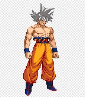 Goku Pixel art Dragon Ball Z: Extreme Butōden Sprite, goku, 