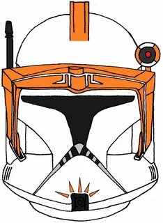 Clone Trooper Commander Cody's Helmet 1 Star wars drawings, 