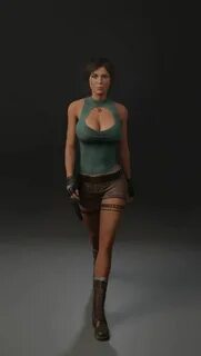 Lara Walk Turn Clothed by TheRopeDude on DeviantArt