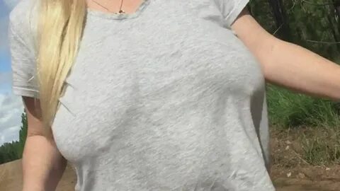 braless bouncing boobs.