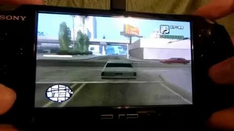 GTA San Andreas on PSP 3000 Link in description - YouTube