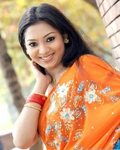 CelebMinto: Sadia Jahan Prova in Sari -Bangladeshi TV Model 