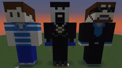 Minecraft 3D Skin Statue Youtuber Tutorial #2 : Antvenom PC/