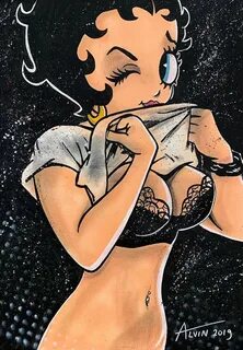 Alvin Silvrants - Sexy Betty Boop Betty’s boobs lingerie - C