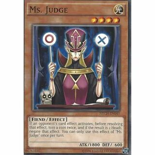 Yu-Gi-Oh! Trading Card Game Yu-Gi-Oh Ms. JUDGE - NECH-EN043 - Trading Card Games