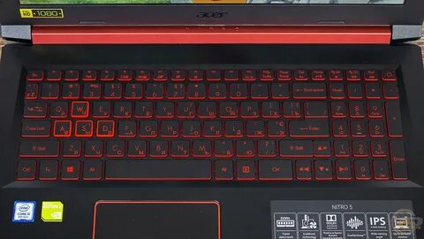 Обзор и тестирование игрового ноутбука Acer Nitro 5: играть 