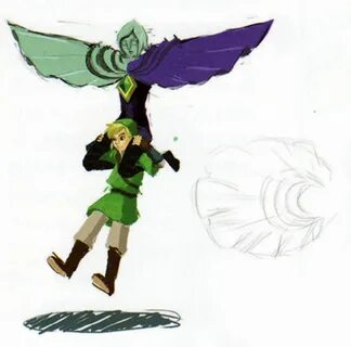 Skyward Sword Concept Art - Drone Fest