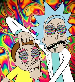 Rick and Morty Psychedelic Wallpapers - 4k, HD Rick and Mort