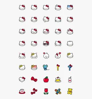 Hello Kitty Emoji Copy And Paste, HD Png Download , Transpar