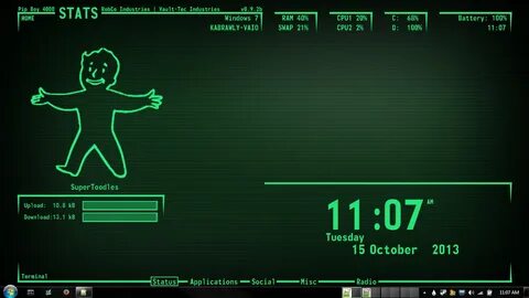 Pip Boy Wallpaper posted by Samantha Sellers