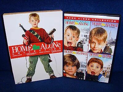 Home Alone: The Complete Collection (DVD, 2008, 4-Disc) Mint