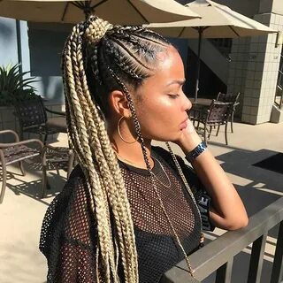 Ghana Braids Ponytail 2019