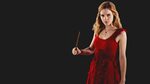 Download Hermione Granger In Red Dress Wallpaper Wallpapers.