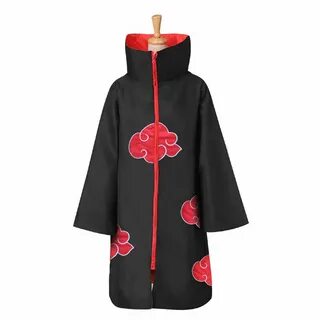 Set Naruto Akatsuki Uchiha Itachi Robe Cloak Anime Halloween