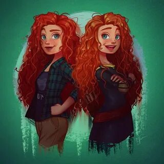 ArtStation - Disney Princess - Merida, Petra Koch Disney pri