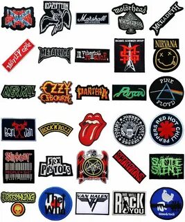 Music Songs Heavy Metal Punk Rock Band Logo L-W T-Shirts iro