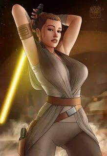 Rey, Rise of Skywalker by EverHobbes Star wars sexy, Rey sta