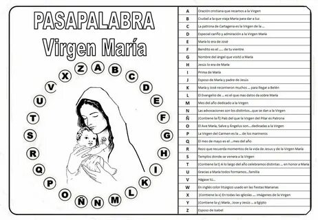 MURCIA RELI: Mayo Mes de María Pasapalabra, Mayo mes de mari
