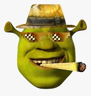 Transparent Funny Faces Clipart - Shrek Meme, HD Png Downloa