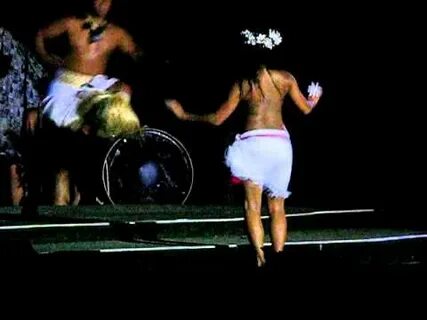 Topless Hula Dancer? - Germaine's Luau August 2010 - YouTube