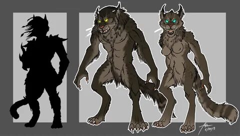 Physicalities of Werewolves-The Khajiit by kittygomou -- Fur