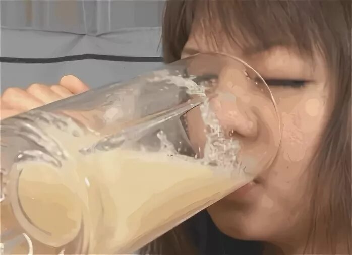 GIFs - Drink ! Creampie