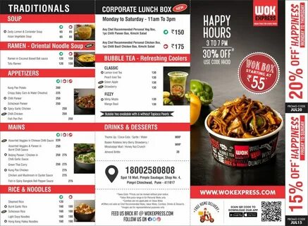 Wok Express Menu, Menu for Wok Express, Vile Parle East, Wes