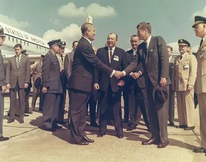 President John F. Kennedy and Vice President Lyndon B. Johns