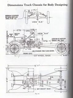 Early drawings of frames and chassis ford Tesla model x, Top