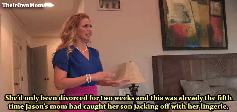 Mom Cant Help but be my Slut - Incest Caption GIF MOTHERLESS
