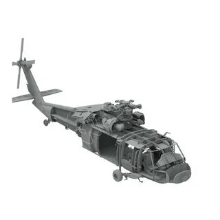 UH-60 BLACK HAWK - Хобби на столе - магазин бумажных моделей