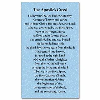 The Apostles Creed Catholic Shop For The Apostles Creed Cath