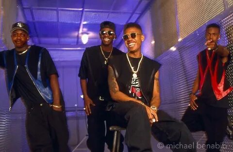 Jodeci / Jojo K-Ci Devante Swing Mr Dalvin (left to right) F