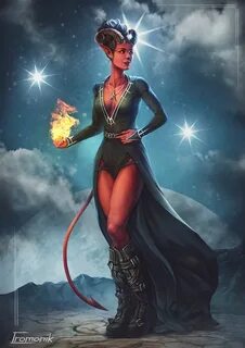 Pin by Zachary Logsdon on Fantasy Characters Tiefling sorcer
