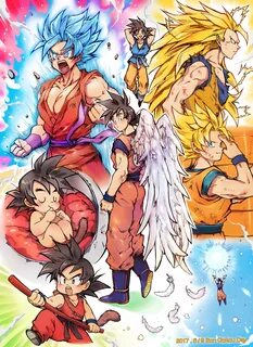 5/9 Son Goku Day Dragon ball super manga, Anime dragon ball 