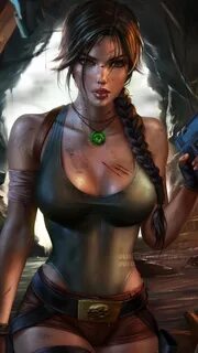 2160x3840 Lara Croft Tomb Raider Fantasy 4k Sony Xperia X,XZ