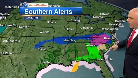 More than 20 million in path of major winter storm in the So