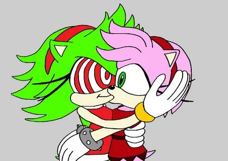 Fleetway Super Amy and Rosy Kissing by sammychan816 on Devia