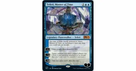 Teferi, Master of Time 276 МТГ Magic 2021 SpellMarket