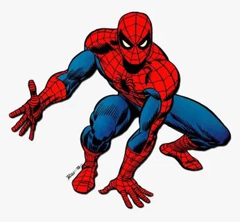 Transparent Comic Book Clipart - Spider Man John Romita Sr, 