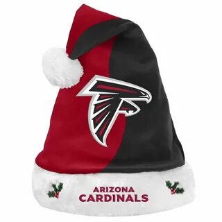 Atlanta Falcons NFL Basic Plush Santa Hat Atlanta falcons, S