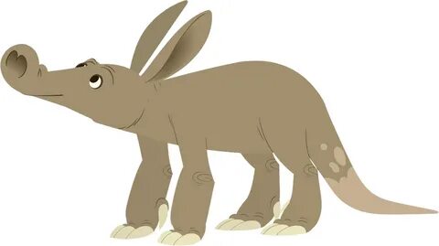 wild animal png - Aardvark - Wild Kratts Animal Png #883624 