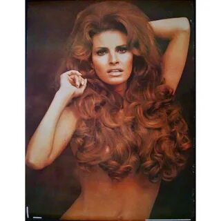 Raquel Welch 1970 personality poster - illustraction Gallery