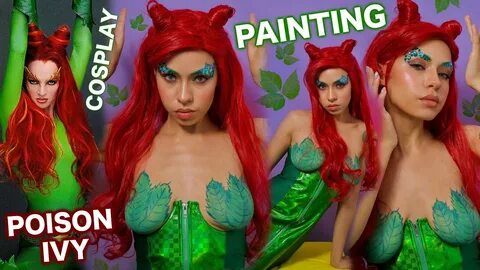 Poison Ivy COSPLAY PAINTING - Batman & Robin (1997) Inspired