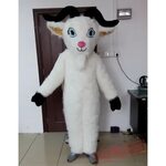 Adult Goat Sheep Mascot Costume White Sheep Costume